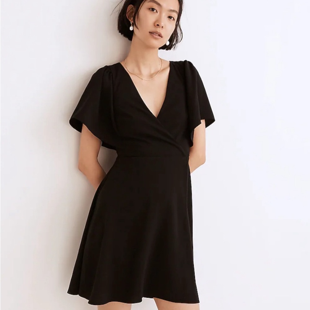 Madewell NWT Cape Sleeve Dress